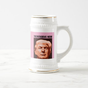 CHOPE À BIÈRE TRÈS GRAND MME DONALD TRUMP BEER STEIN