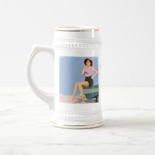 Chope À Bière Trophées de la ville haute de Car Show