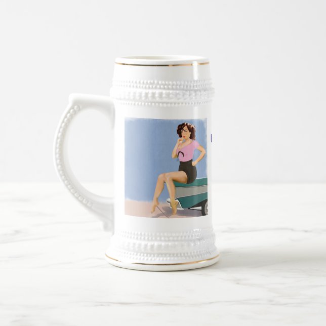 Chope À Bière Trophées de la ville haute de Car Show (Gauche)