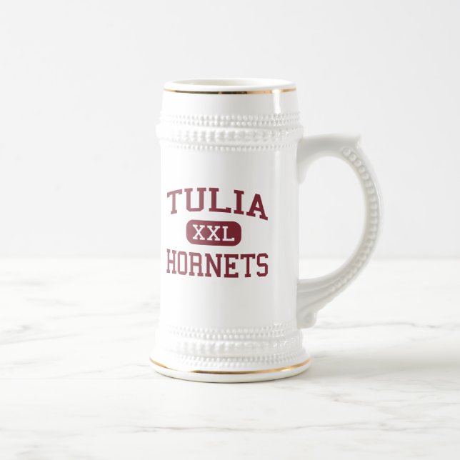 Chope À Bière Tulia - frelons - lycée de Tulia - Tulia le Texas (Droite)