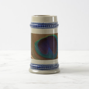 Chope À Bière Turc Gris plumes/Bleu Stein 22 oz
