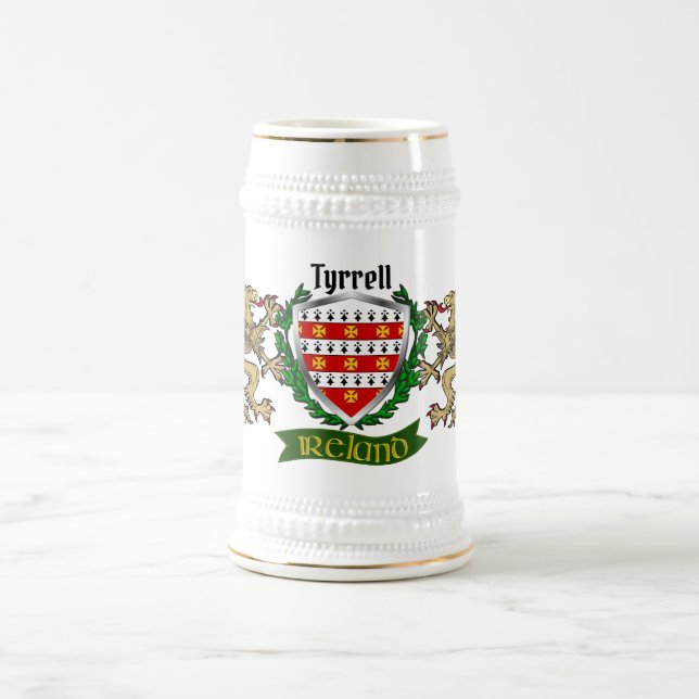 Chope À Bière Tyrrell/Terrell Irish Shield (Centre)