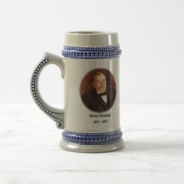 Chope À Bière U.S.A. 24ème Président (tasse collectable) (Gauche)