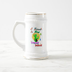 Chope À Bière Un ami dans le besoin est un véritable ami