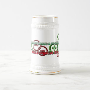 Chope À Bière Un esprit négatif positif pour la vie