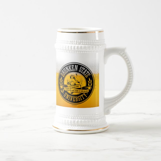 Chope À Bière Université d'État de Drunken (Droite)