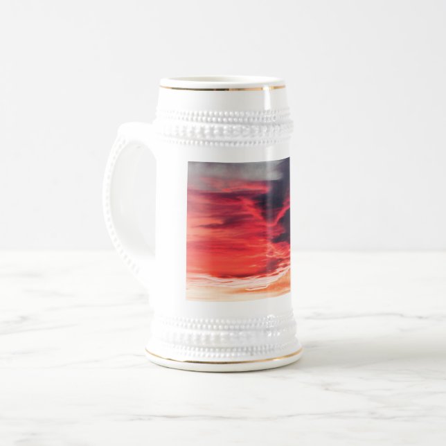 Chope À Bière vague féline (Devant gauche)