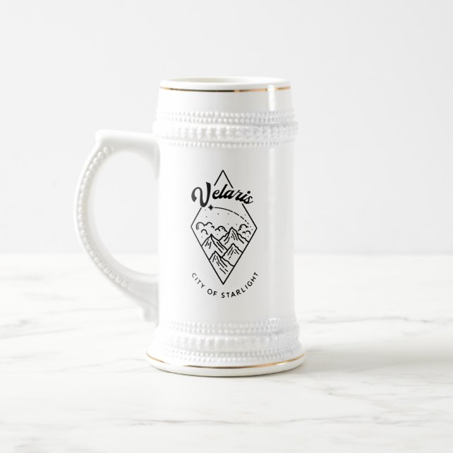 Chope À Bière Velaris ACOTAR Vintage Look (Gauche)