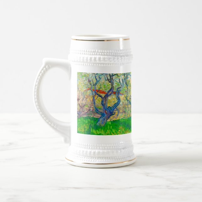 Chope À Bière Verger en fleurs de Vincent van Gogh (Gauche)