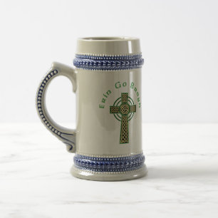 Chope À Bière Verre à bière celtique Erin Go Bragh