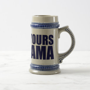 Chope À Bière Vers le haut du vôtre Obama - customisé