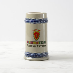 Chope À Bière Vétéran de la 25e division d'infanterie au Vietnam