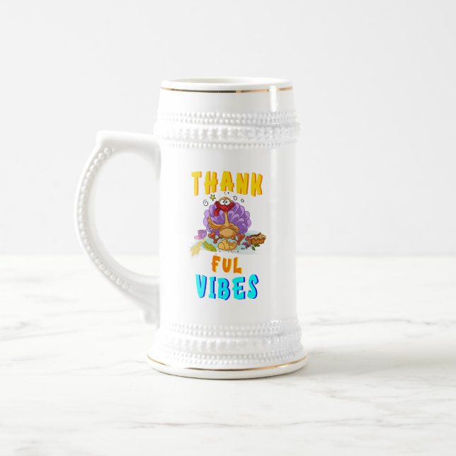 Chope À Bière Vibes de remerciement (Gauche)