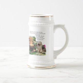Chope À Bière Vieux anglais Sheepdog Art Cadeaux