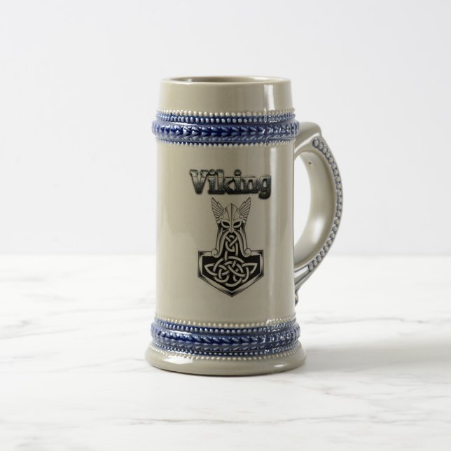 Chope À Bière "Viking Mug" (Devant droit)
