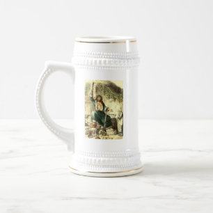 Chope À Bière Vintage Noël, Fantôme de Noël présent