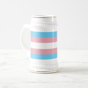 Chope À Bière Visibilité du drapeau de fierté transgenre de Slip