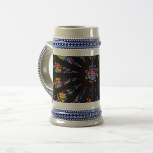 Chope À Bière vitraux de l'église couleurs