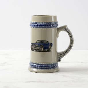 Chope À Bière Voiture 1966 bleu-foncé de Chevelle