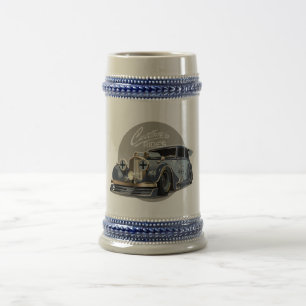 Chope À Bière Voiture de course retro sci-fi personnalisée