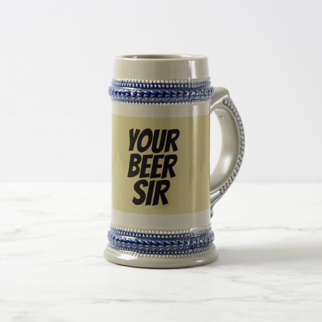 CHOPE À BIÈRE VOTRE BIÈRE SIR STEINS (Devant droit)