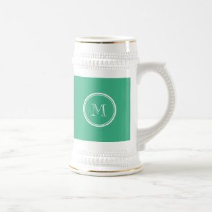 Chope À Bière Votre première couleur verte à pointe haute