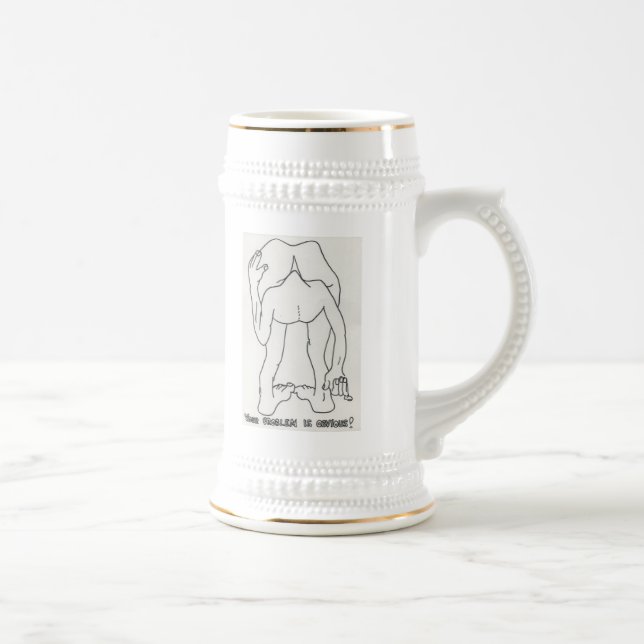 Chope À Bière Votre problème est évident ! - Stein (Droite)