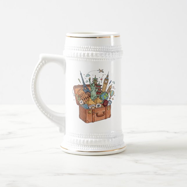 Chope À Bière Voyage (Gauche)