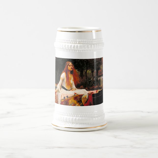 Chope À Bière Waterhouse Lady of Shalott (Centre)