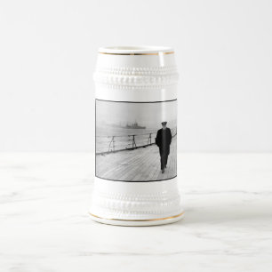 Chope À Bière Winston Churchill en mer