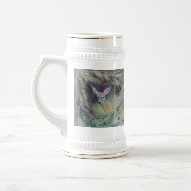 Chope À Bière Woodland Spirit Stein (Gauche)