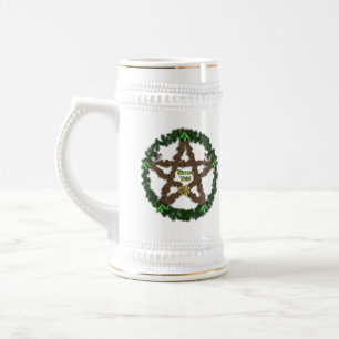 Chope À Bière Yuletide Pentacle