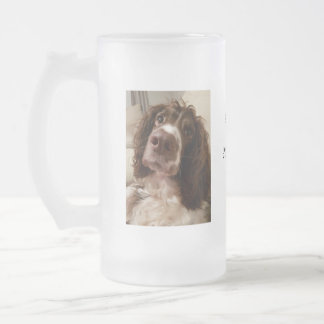 Chope en verre de cadeau de fête des pères