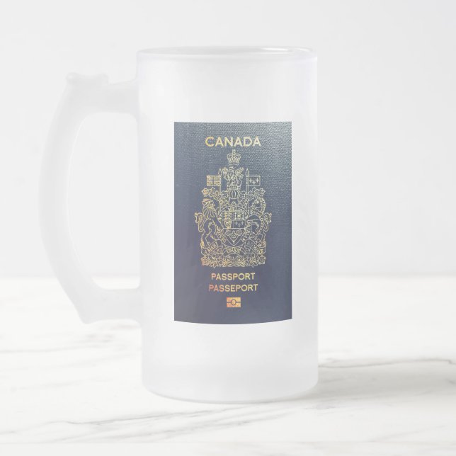 Chope Givrée [200] Couverture canadienne de passeport (Gauche)