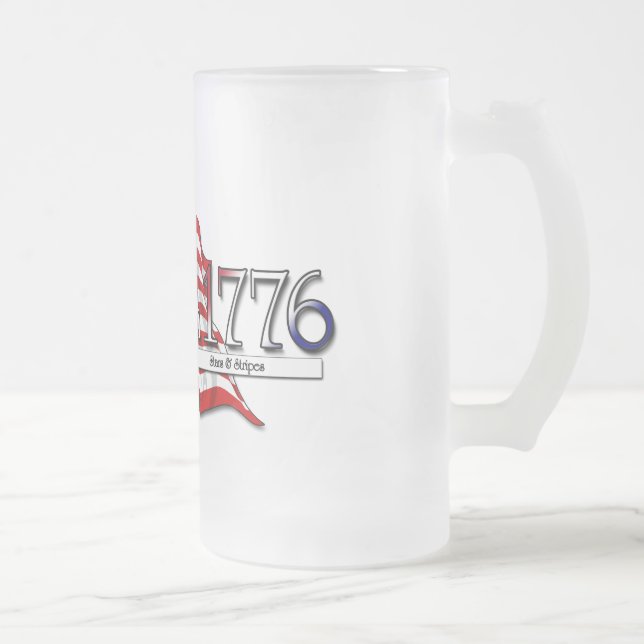 Chope Givrée 4 juillet 1776 Étoiles et rayures (Droit)