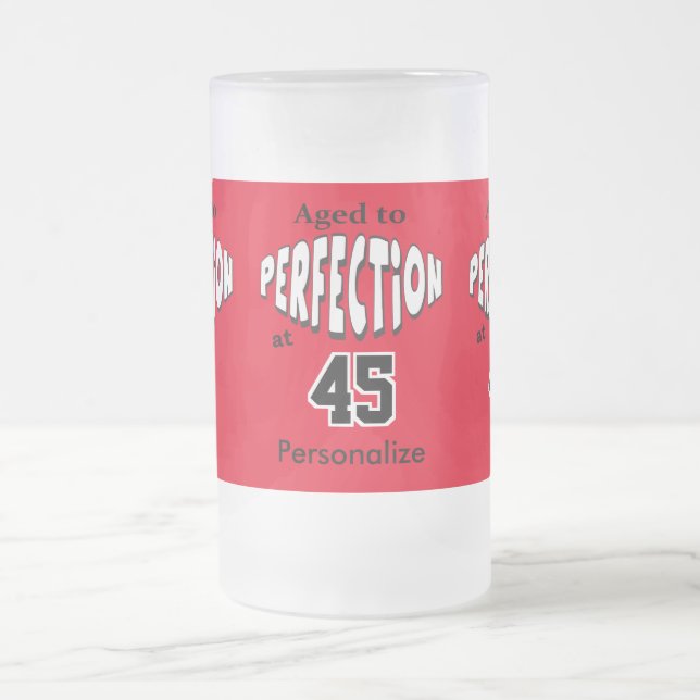 Chope Givrée Âgé à la perfection | 00e anniversaire (Centre)