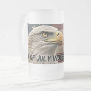 Chope Givrée Aigle majestueux et drapeau – Esprit de liberté