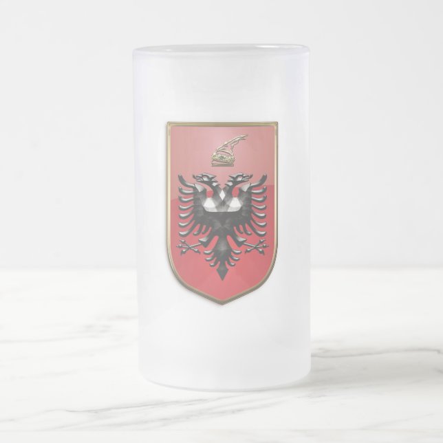 Chope Givrée Albanian Coat of arms (Centre)