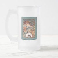Alphonse Mucha Biscuits Lefevre Utile Speckled De