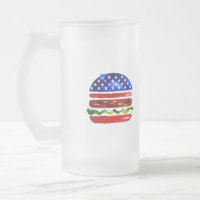 America Burger (Peinture Blanche No. 5)