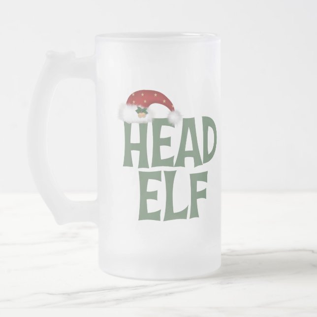 Chope Givrée Amusante truite de Noël (Gauche)