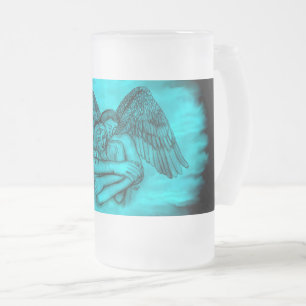 Chope Givrée Angel Eros en amour, design noir et vert