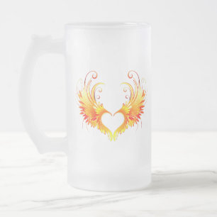 Chope Givrée Angel Fire Heart with Wings
