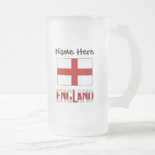 Chope Givrée Angleterre et drapeau anglais personnalisés 