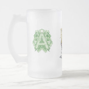 Chope Givrée Anniversaire - Monogramme majuscule -lettre A