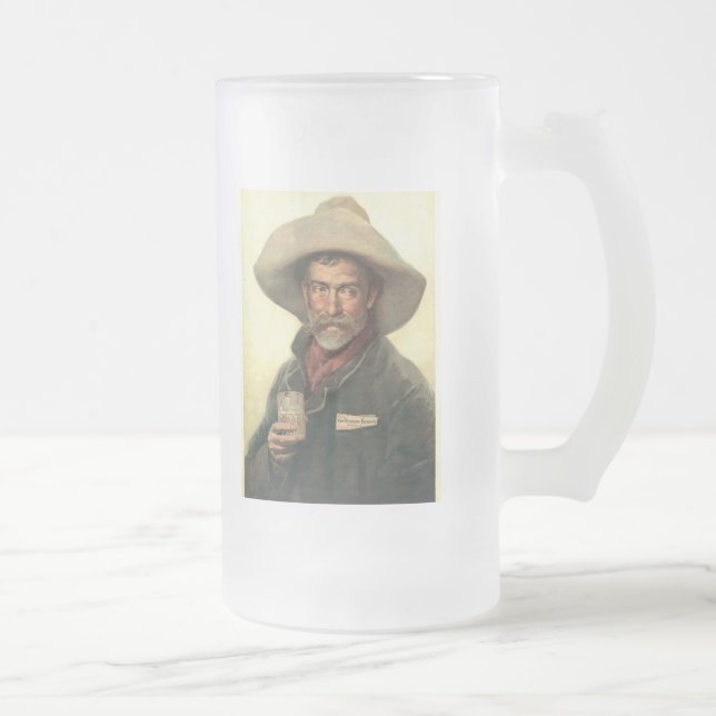 Chope Givrée Annonce 1889 de brasserie (Droit)