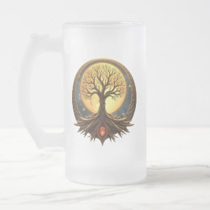 Chope Givrée Arbre de Vie – Illumination au Clair de Lune