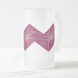 Chope Givrée Argent sur magenta
