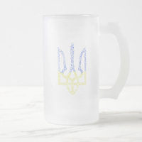 Armoiries de l'Ukraine trident motif de la spirale