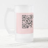 Baby shower rose simple q r code ajouter le texte
